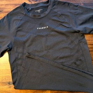 YoungLa Supervillain Compression Tee Dark Grey